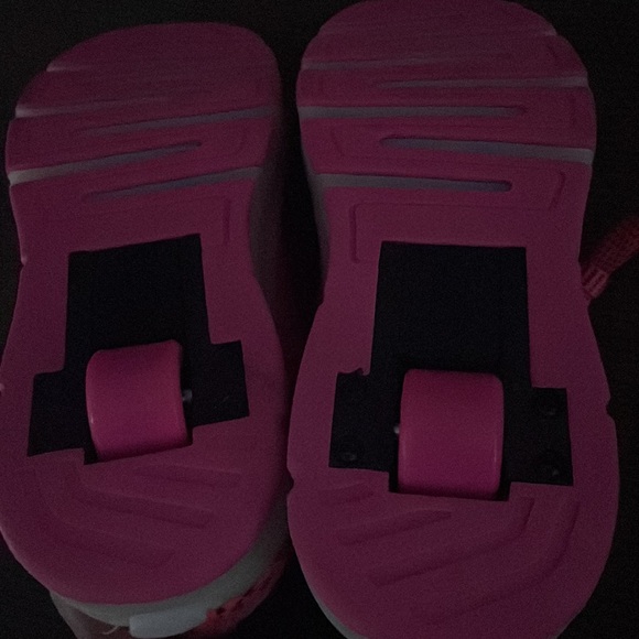 SDSPEED Kids Roller Skate Shoes pink Single Wheel Sport Sneaker LED size 5(37) - Picture 12 of 15